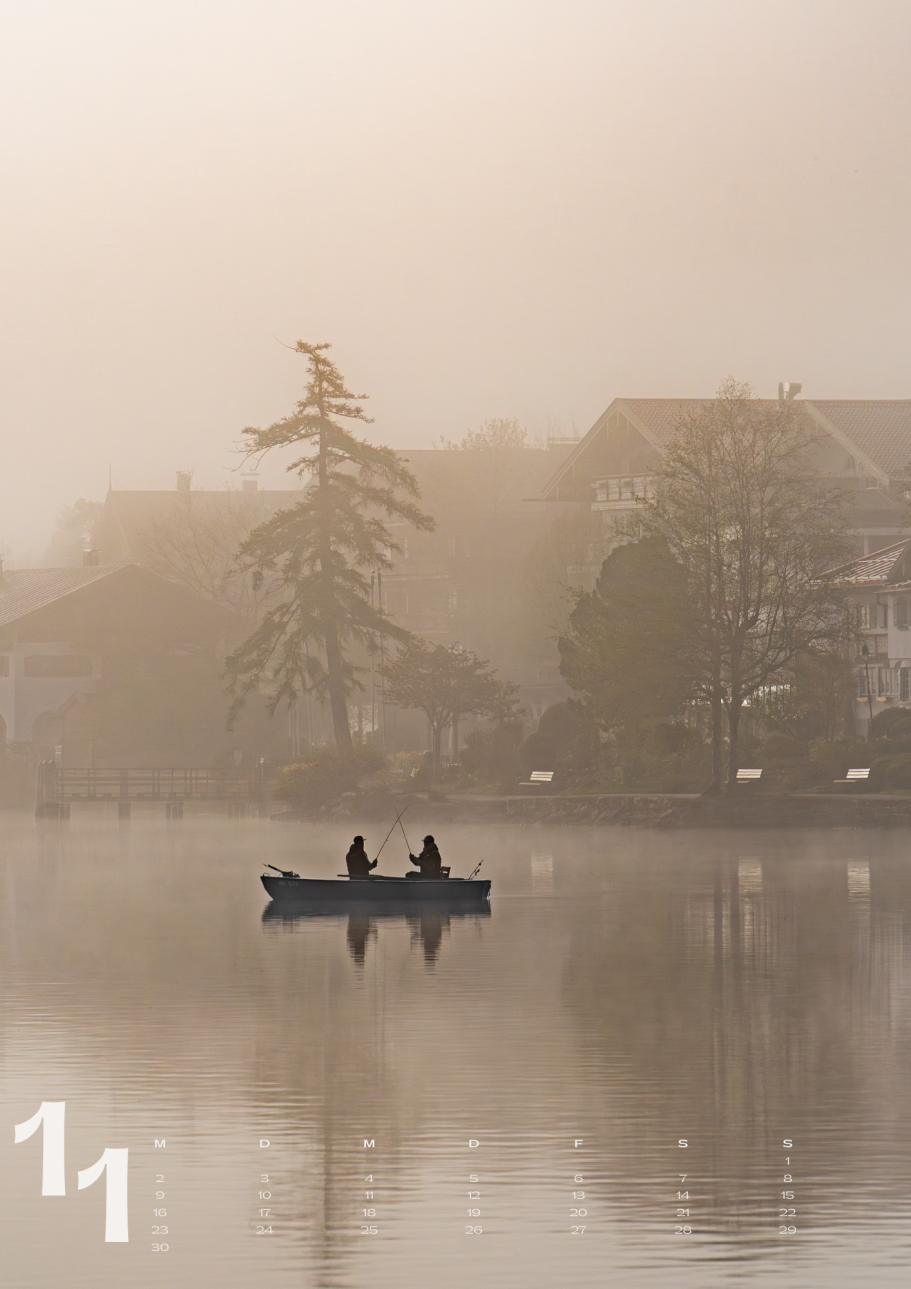 Fischen in der Egener Bucht